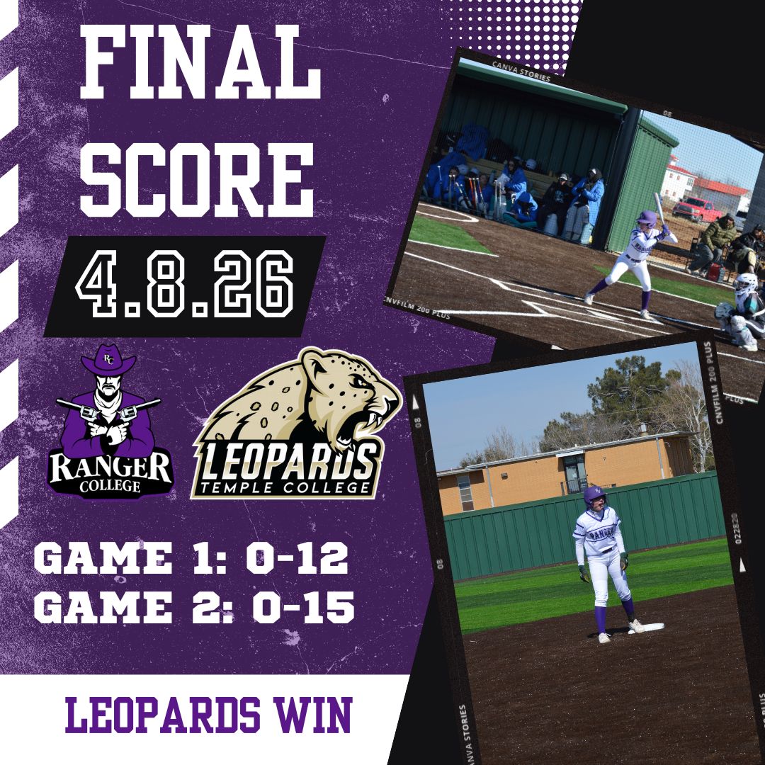 Ranger Softball Drops Doubleheader at Temple