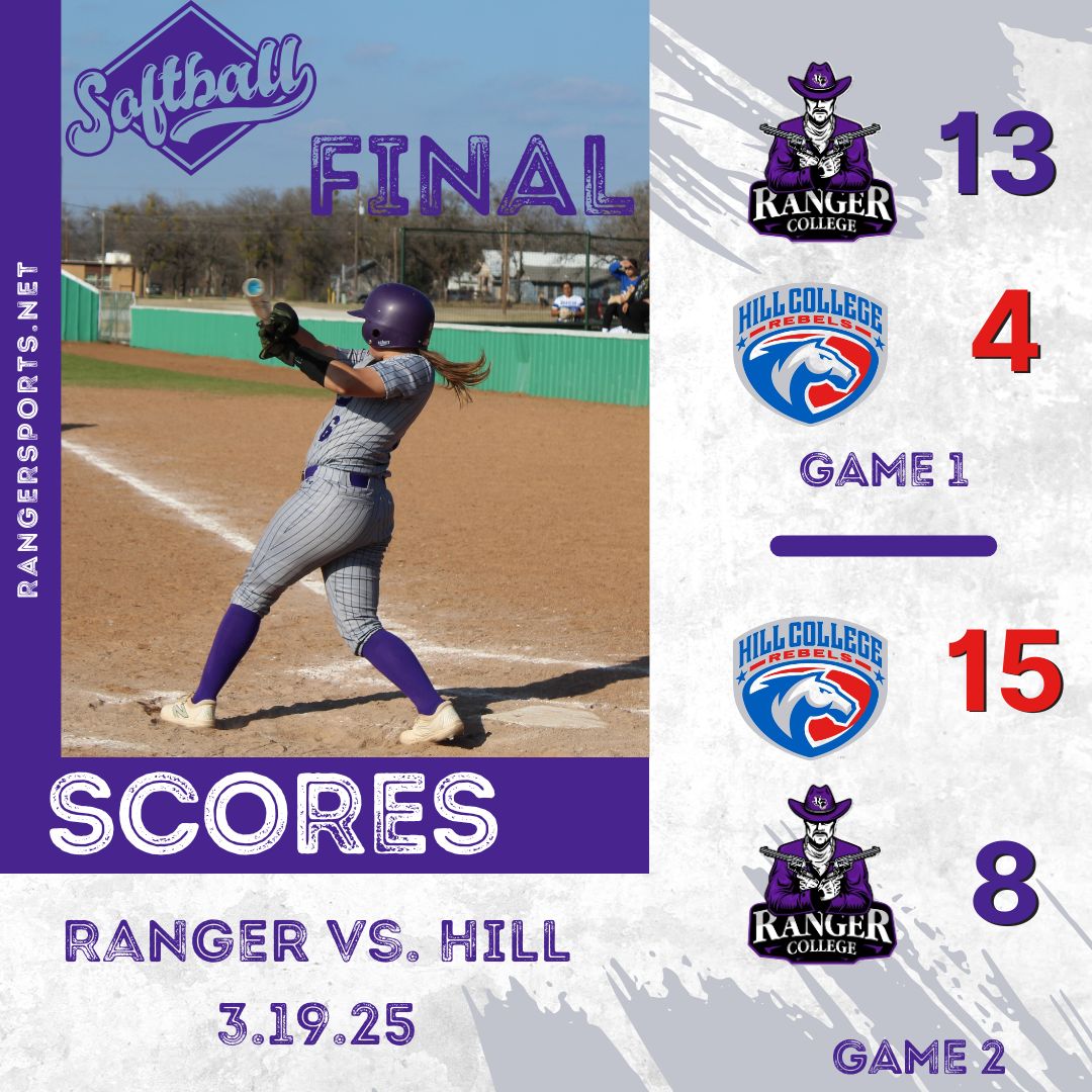 One Win Each: Conference Softball Doubleheader Ends in Split