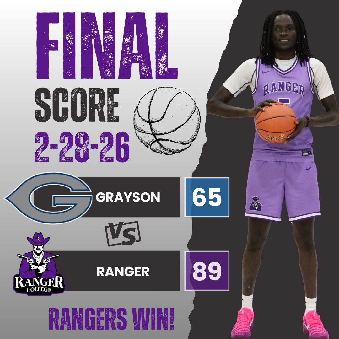 Rangers Roll Past Grayson College 89&ndash;65 at Home