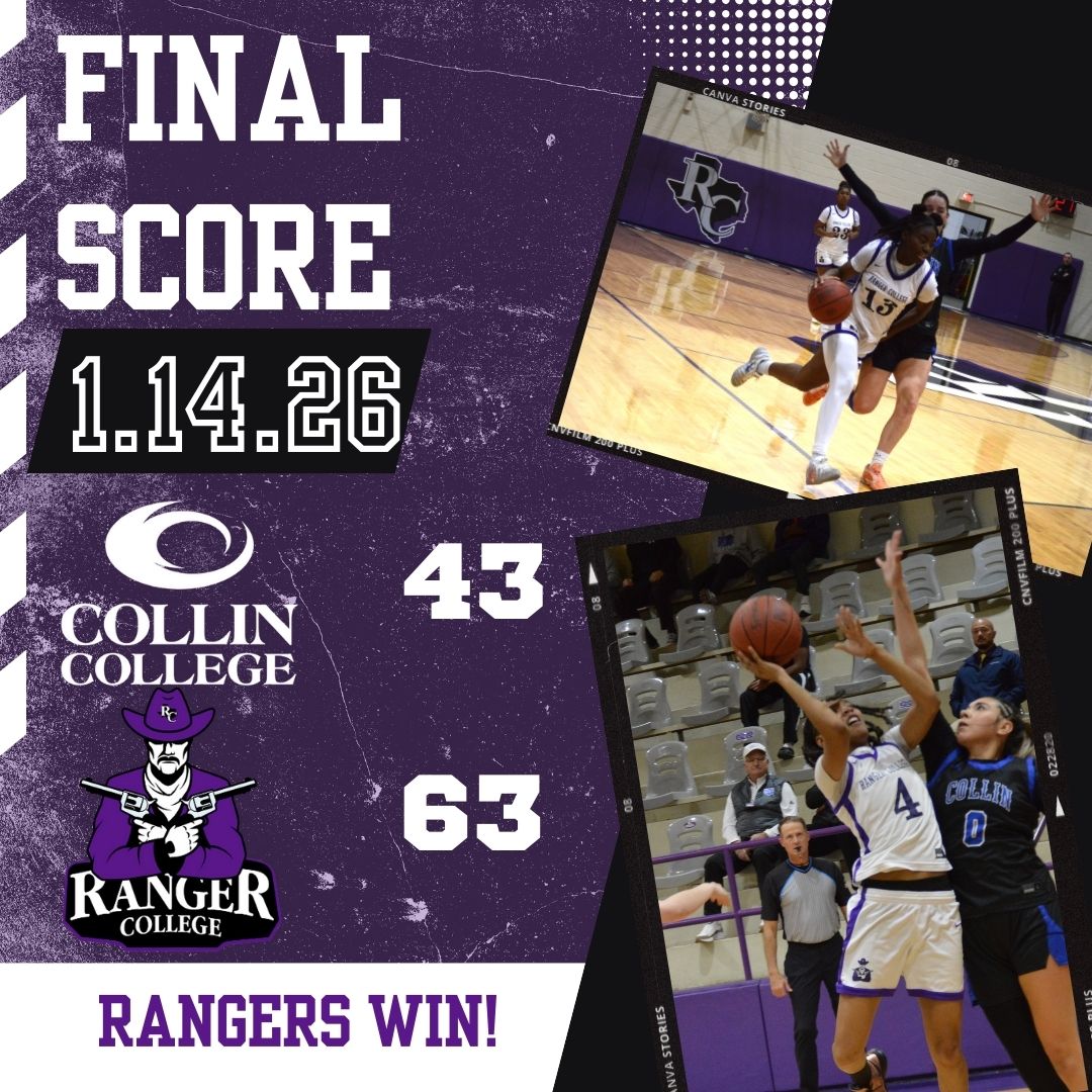Ranger Women's Basketball Dominates Collin College in Home Conference Victory