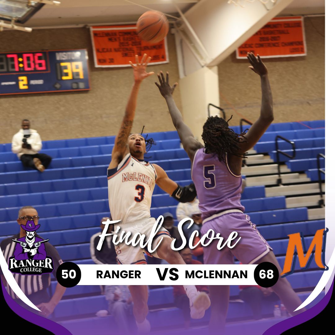 Ranger Men Fall 68&ndash;50 in Road Conference Test