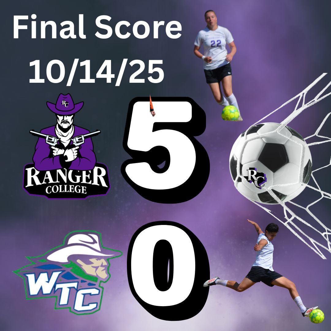No. 20 Ranger College Women's Soccer Finishes Conference Season Unbeaten with 5-0 Win